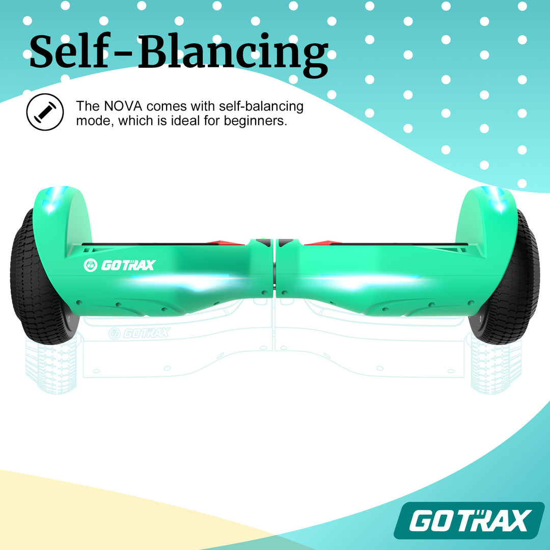 Gotrax Nova LED Self Balancing Hoverboard 6.5"